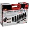 Performance Tool 16 pc. 1/2 in. Dr. Metric Impact Socket Set, Deep Wall, Chrome Vanadium, Case M798 - alternate 6