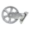 Vestil Semi Steel Swivel Caster 6 In. x 2 In. 1,200 Lb. Capacity Silver CST-VE-6X2MA-S - alternate 7