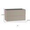 Homeroots 32" Light Brown Wood Freestanding Bathroom Vanity With White Sink And Two Drawers 627472 - alternate 4