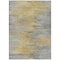 Homeroots 3' X 5' Gold Gray And Charcoal Abstract Washable Indoor Outdoor Area Rug 587164 - alternate 4