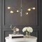 Jonathan Y Ikon 36" 6-Light Modern Vintage Iron Arm-Adjustable LED Pendant, Chrome JYL7598A - alternate 9