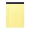 Roaring Spring Case of Canary Legal Pads, 8.5"x11.75", 50 sheets of Paper/Pad, stapled and taped, Micro-Perforated, PK36 74764cs - alternate 8