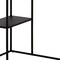 Homeroots 24" Black Steel End Table With Shelf 543836 - alternate 6