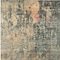 Homeroots 3' X 5' Sage Gray And Pink Abstract Washable Indoor Outdoor Area Rug 606122 - alternate 6