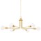Mitzi Blakely 6 Light Chandelier 5 In. Aged Brass H774806-AGB - alternate 1
