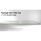 Fab Glass And Mirror 24in. x 36in. Clear Rectangle Glass Table Top, 1/2in. Thick Beveled Edge Polished Tempered R T-24x36REC12THBETE - alternate 1