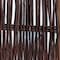Homeroots 71" Brown Solid Wood Folding Three Panel Screen Room Divider 376806 - alternate 4