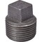 Southland B&K 2 In. Malleable Black Iron Pipe Plug 521-808HN - alternate 3