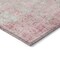 Homeroots 9' X 12' Pink And Ivory Abstract Washable Indoor Outdoor Area Rug 612350 - alternate 5