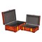 Homeroots Set of Two Brown Wood Box With Lid, 2PK 489372 - alternate 5