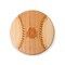 Picnic Time Family Of Brands NCAA Ohio State Buckeyes Home Run! Baseball Cheese Board - Novelty Charcuterie Board 894-00-505-443-0 - alternate 1