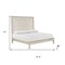 Homeroots Three Piece White Solid Wood Bedroom Set 643649 - alternate 10