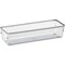Acrimet Drawer Organizer Modular, Box Tray Storage Bins (4 Pieces) (Clear Crystal Plastic), 4PK 972 - alternate 6