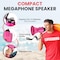 Pyle PYLE Portable Megaphone Speaker - Compact, 30W Power, Siren, PA Sound, Foldable Handle PMP34PK - alternate 4