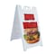 Signmission Angus Burgers, A-Frame & 2 Decals Installed, Heavy-Duty Plastic Frame SBHD-D-2436-Angus Burgers - alternate 1