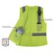 Ergodyne Hi-Vis Vest, 3XL, 30 " L, Lime 22427 - alternate 7