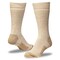 Railroad Sock Womens Crew Socks, 96% Spun Polyester, 4% Spandex, Tan, 5-10 W; 4 Pair-7.5 M, 1 PR 684 TS TN - alternate 3