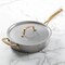 Martha Stewart Everyday 3.5 Quart Stainless Steel Saute Pan with Brass Handles and Lid 97390.02 - alternate 4