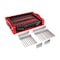 Tekton 3/8 Inch Drive Standard and Long Bit Socket Set with Open Top Drawer and Rack (46-Piece) SHB91708 - alternate 6