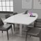 Skutchi Designs 8 Person Conference Table With Power Unit | 8' Boat Table | Harmony Series HAR-BOT-48X96-T-K458-ESIL - alternate 5