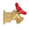 B & K Homewerks 3/4 in. FIP X 3/4 in. MHT Brass Sillcock Valve VSCQTRB4 - alternate 2