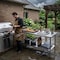 Amgood 30 in. x 72 in. All Stainless Steel Work Table, 35in. Height Commercial Prep Table with AMG WTSS-3072-Z - alternate 6