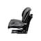 Uni Pro 355 Utility Mechanical Suspension Seat, Black Vinyl 8782 - alternate 8