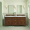 James Martin Vanities Lorelai 72''D Vanity, Mid-Century Walnut w/ Victorian Sil Silestone Top w/FreePower Wireless Charger 424-V72-WLT-FVSL - alternate 7