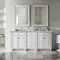 James Martin Vanities Bristol 72'' D Vanity, Bright White w/ Victorian Sil Silestone Top w/FreePower Wireless Charger 157-V72-BW-FVSL - alternate 6