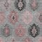 Homeroots 5' X 8' Gray Mauve And Charcoal Southwestern Washable Indoor Outdoor Area Rug 615135 - alternate 5