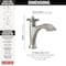 Delta Dorval: Single Handle Bathroom Faucet 557-SSMPU-DST - alternate 2