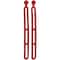 Rapid Tie Rapid Tie 16" Non Marring Adjustable Extendable Strap, Patented, Made in USA - 2 Pack, Red BBRT01-RD - alternate 1