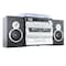 Trexonic 3-Speed Turntable  Home Stereo System with CD Player, Double Cassette Player, Bluetooth TRX-11BS - alternate 1