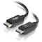 C2G 3FT/0.9M DISPLAYPORT CABLE M/M BLK 54400 - alternate 1
