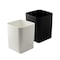 Hapco Elmar Wave Collection 8 Qt. Rectangular Wastebasket, Black, 6PK W100BLK - alternate 3