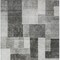 Homeroots 3' X 5' Pewter And Black Geometric Washable Indoor Outdoor Area Rug 605861 - alternate 7