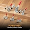 Powertec Toggle Clamp, 200 lbs Cap., 12050 Quick Release Vertical Clamps, Antislip Rubber Pressure Tip, 16PK 20328-P4N - alternate 6
