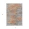 Homeroots 5' X 8' Salmon Gray And Charcoal Abstract Washable Indoor Outdoor Area Rug 587177 - alternate 7