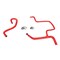 Hps Performance High Temp Reinforced Silicone Heater Coolant Hose Kit, Red,  57-1675H-RED - alternate 1