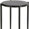 Homeroots 24" Black Metal Round End Table 543848 - alternate 7