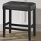 Alaterre Furniture Madison Backless Counter Height Stool Black Finish with Black PU AVMA21P0 - alternate 9