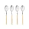 Mepra Fantasia Coffee Spoon Set - 4 Pcs. - Vanilla 10L644407 - alternate 1