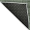 Homeroots 3' X 5' Olive Green And Gray Striped Washable Indoor Outdoor Area Rug 588106 - alternate 6