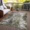 Homeroots 5' X 8' Taupe Brown And Gray Abstract Washable Indoor Outdoor Area Rug 582933 - alternate 6