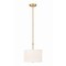 Z-Lite Linden Modern Gold 1 Light Pendant 1962P12-MGLD-LED - alternate 6