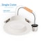 Infibrite 4 In. Retrofit 5000K Daylight LED Recessed Light Kit 9W 750LM, Dimmable, Wet Rated IB-005-5-9W-WH - alternate 7