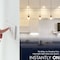 Luxrite A19 LED Light Bulb 60 Watt Equivalent, Non-Dimmable, 3500K Natural White, 800LM, Standard, 48PK LR21532 - alternate 4