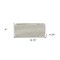 Homeroots 9in Light Gray Cement Indoor Outdoor Rectangular Pot Planter 487429 - alternate 7