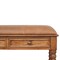 Homeroots 35in Brown Genuine Leather and Solid Wood Upholstered Storage Bench With Cabinet 717480 - alternate 6