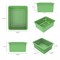 Storex Deep Storage Tray with Lid, Green 62547U05C - alternate 3